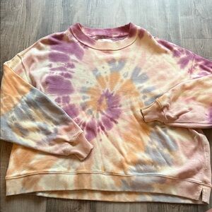 American Eagle Oversized Tie-Dye Sweatshirt